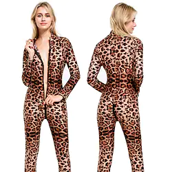 Zentai Suits Catsuit Skin Suit Adults Cosplay Costumes Cosplay Women's Leopard Masquerade Lightinthebox