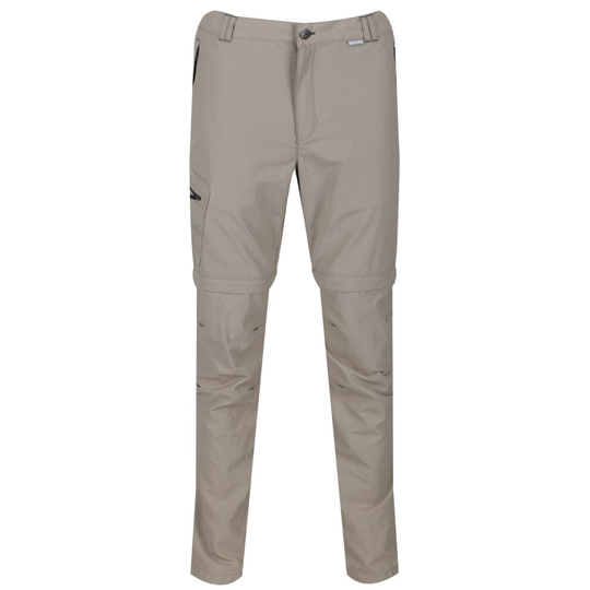 (34R, Parchment) Regatta Mens Leesville II Zip Off Trousers