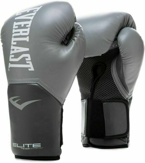 Everlast Pro Style Elite Gloves Grey 12oz