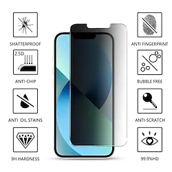 [1 Pack] Phone Screen Protector For Apple iPhone 14 Pro Max iPhone 13 Pro Max 12 Mini 11 X XR XS Max 8 7 Tempered Glass 9H Hardness 3D Touch Compatible Scratch Proof Phone Accessory Lightinthebox