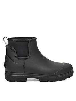 UGG Droplet Wellington Boots - Black, Black, Size 5, Women