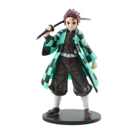 (Kamado Tanjirou ) Demon Slayer Action Figure kimetsu No Yaiba Tanjirou Model Kids Toys Birthday Gift--Without Box