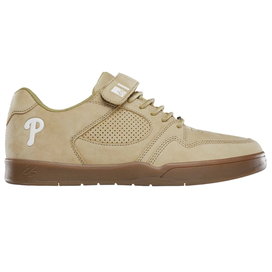 eS Accel Slim Plus Tom Asta Skate Shoes - Tan/Gum