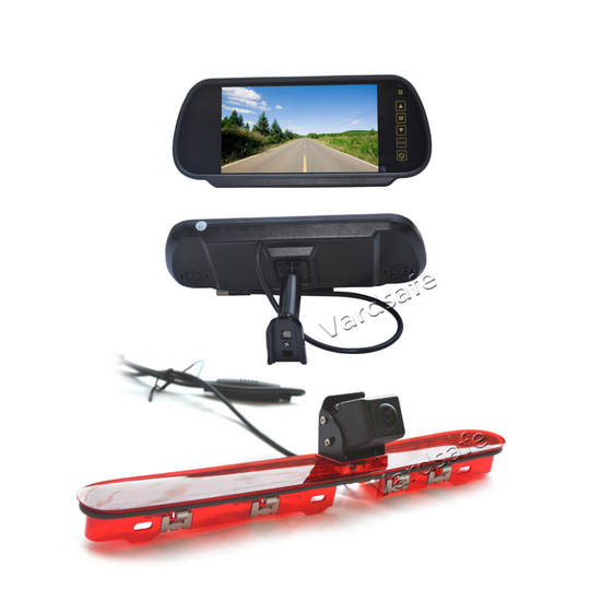 7 Inch Replacement Rear View Screen & Reverse Camera for Citroen Jumpy Dispatch SpaceTourer Peugeot Expert