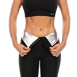 Body Shaper Slimming Pants Shapewear Sports Neoprene Yoga Fitness Gym Workout Stretchy Tummy Control Butt Lift Help to lose weight For Women Waist / Adults' / Calories Burned / Adults' Lightinthebox