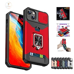 Phone Case For Apple Back Cover iPhone 14 Pro Max 14 Plus 13 12 11 Pro Max Mini X XR XS Bumper Frame Magnetic Full Body Protective Solid Colored TPU PC Metal Lightinthebox
