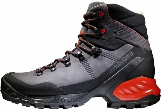 Mammut Womens Outdoor Shoes Trovat Advanced II High GTX Women Asphalt/Black 39 1/3