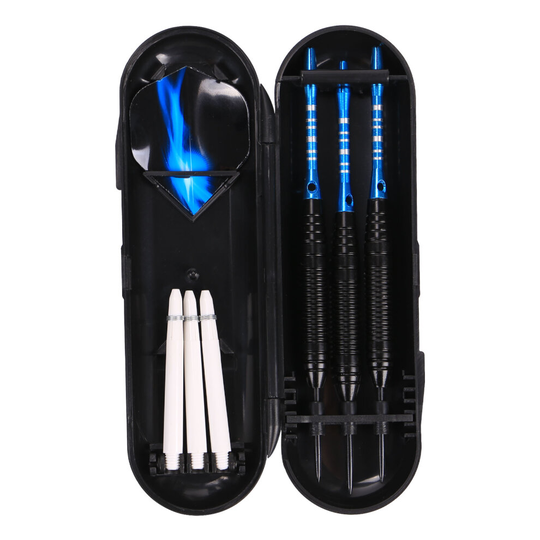 (Purple ) Tungsten Darts Set, Steel Tip+Shaft+Flight+Barrel
