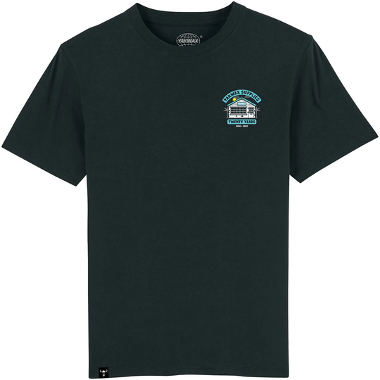Yakwax 20 Year Anniversary T-Shirt - Black