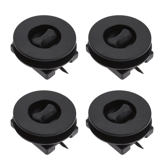 4Pcs Universal Floor Mat Carpet Clips Oval Clamps Fastener Fixing Grips