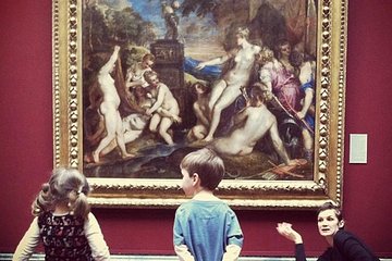 National Gallery of London Guided Tour for children and families with kids friendly guide