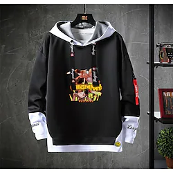 Inspired by Chainsaw Man Denji Hoodie Cartoon Manga Anime Graphic Hoodie For Men's Women's Unisex Adults' Hot Stamping 100% Polyester Lightinthebox