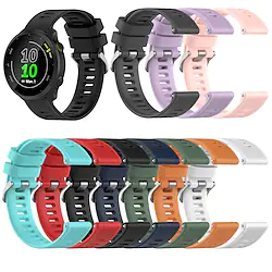 Smart Watch Band for Garmin Sport Band Silicone Replacement Wrist Strap for Forerunner 55 Lightinthebox