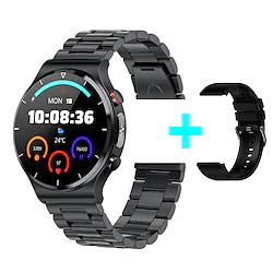 LIGE BW0302 Smart Watch 1.32 inch Smartwatch Fitness Running Watch Bluetooth ECGPPG Temperature Monitoring Pedometer Compatible with Android iOS Men Waterproof Long Standby Message Reminder IP 67 Lightinthebox