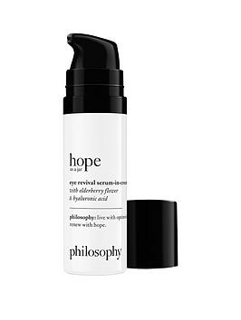 Philosophy Hope In A Jar Eye Revival Serum-In-Cream 15Ml