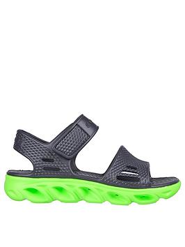 Skechers Boys Hypno-Splash Solzo Lighted Moulded Eva Fisherman Sandal