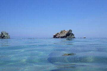 Guided snorkeling along north Akamas coast