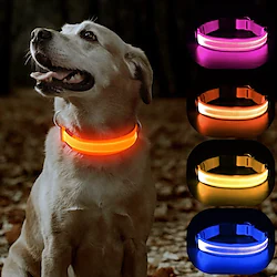 LED Dog Collar - Dog Collar Light Up Collar Portable Reflective Light Up Collars for Small Medium Large Dogs Lightinthebox