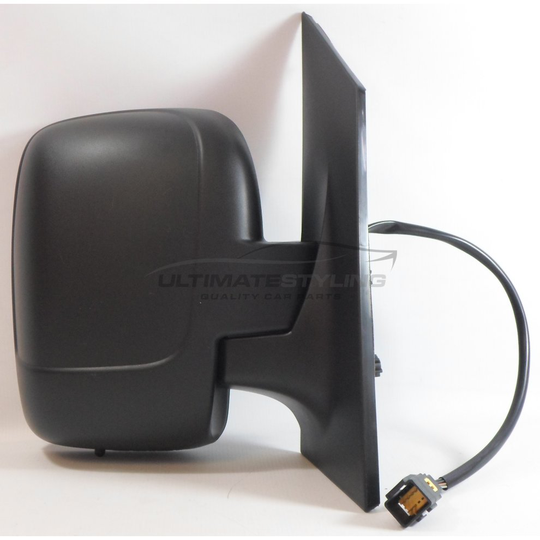 Peugeot Expert Van 2007-> Electric Twin Glass Door Wing Mirror Drivers Side O/S