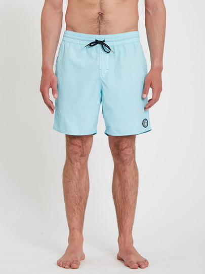 Men's Volcom Center Trunk 17" Boardshort - ANTIGUA SAND