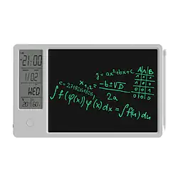 Multifunction LCD Writing Tablet with Clock Calendar Electronic Calendar 10 Inch Writing Board Digital Graphic Drawing Board For Schools Offices Lightinthebox