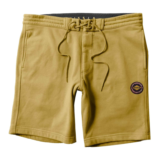 Vissla Solid Sets 18.5in Sofa Surfer Shorts - Golden Hour