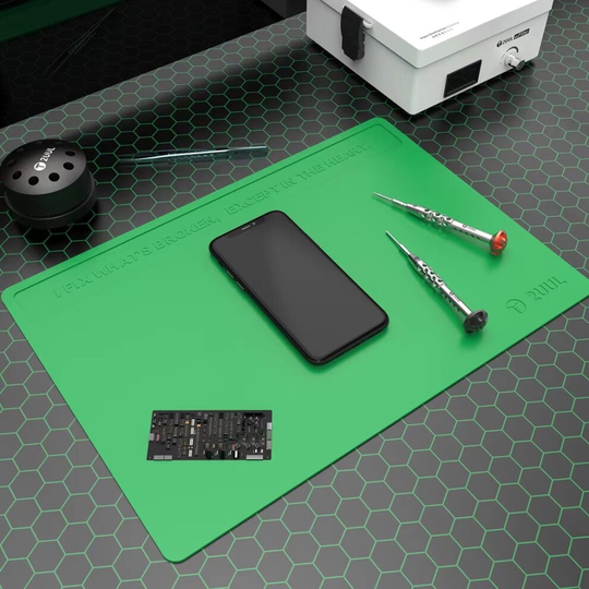 2UUL Heat Resistant Silicone Work Mat in Green