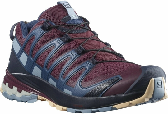 Salomon XA Pro 3D V8 W Wine Tasting/Night Sky/Almond Cream 40 2/3