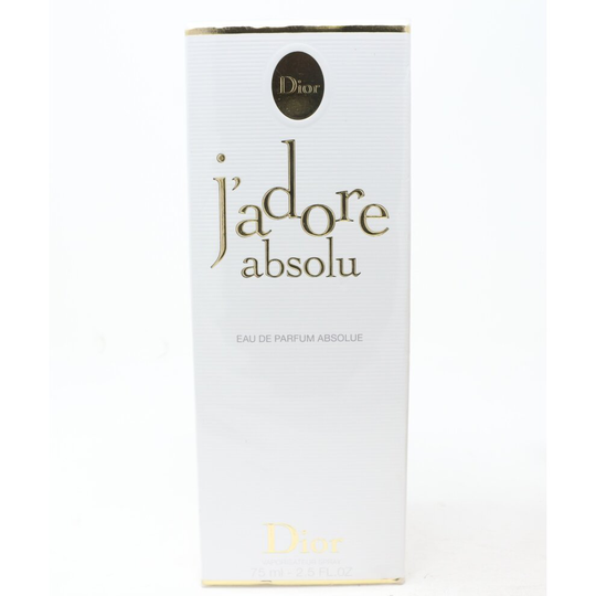 J'adore Absolu by Dior Eau De Parfum Absolue 2.5oz/75ml Spray New With Box