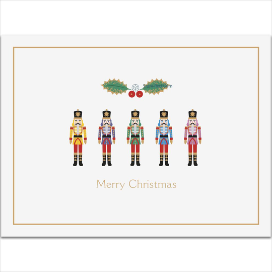 Box of 8 Toy Soldiers NSPCC Charity Christmas Cards Premium Quality