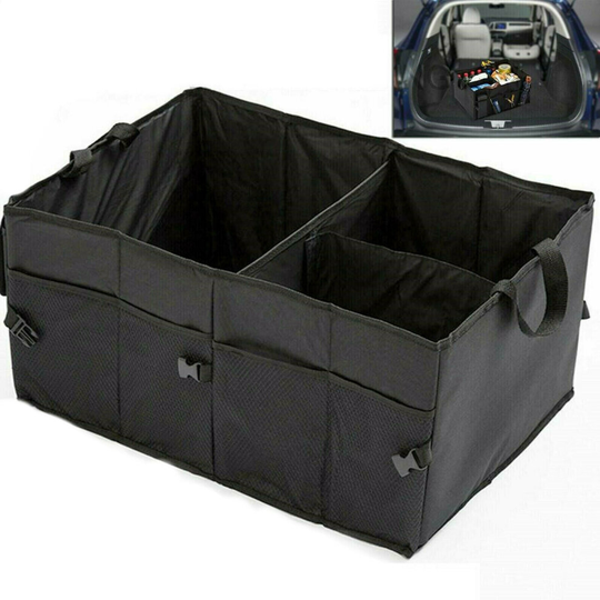 Car Boot Organiser Bags Trunk Organiser Vehicle Storage Box Foldable