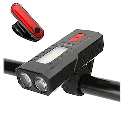 Bicycle Headlights COB LED Work lights Lighting Lights Charging Treasure Bike Lights Riding Equipment Accessories Lightinthebox