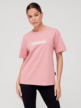 NAPAPIJRI S-box T-shirt - Pink, Pink, Size Xxs, Women