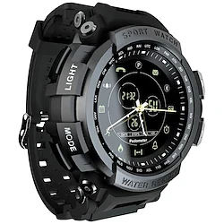 LOKMAT MK28 Smart Watch 1.14 inch Smartwatch Fitness Running Watch Bluetooth Pedometer Call Reminder Sleep Tracker Compatible with Android iOS Men Camera Control IP68 55mm Lightinthebox