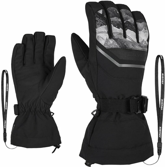 Ziener Gillian AS Grey Mountain Print 8,5