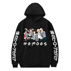 Inspired by My Hero Academia Boko No Hero Midoriya Izuku Deku Hoodie Cartoon Manga Anime Harajuku Graphic Kawaii Hoodie For Men's Women's Unisex Adults' Hot Stamping 100% Polyester Lightinthebox