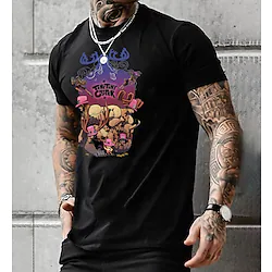 Inspired by One Piece Monkey D. Luffy Tony Tony Chopper T-shirt Cartoon Manga Anime Classic Street Style T-shirt For Men's Women's Unisex Adults' 3D Print 100% Polyester Lightinthebox