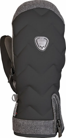 Snowlife Lady Super Soft Heated Mitten Black L