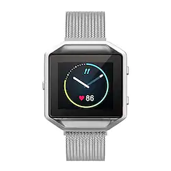 1 pcs Smart Watch Band for Fitbit Blaze Stainless Steel Smartwatch Strap Elastic Breathable Magnetic Clasp Milanese Loop Replacement Wristband Lightinthebox