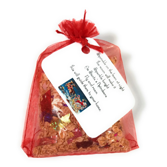 Christmas Eve Box Filler - Reindeer Food, Reindeer Dust in a Gift Bag