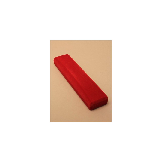 (Red Velour 22x4.5x3cm) Bracelet Gift Box Jewellery Boxes Various Designs