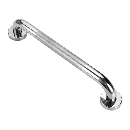 (16 inches/40cm) BTSKY Stainless Steel Bath Grab Shower Handle with Anti-Slip Grip - Disabled Elderly Children Mobility & Daily Living Ai