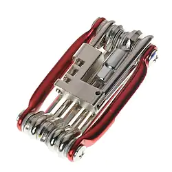 Bike Multi-Tool Portable Durable For Road Bike Mountain Bike MTB Folding Bike Cycling Bicycle Stainless Steel Black Red Lightinthebox