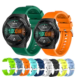 Sport Silicone Watch Band for Huawei Watch GT 2e Replaceable Bracelet Wrist Strap Wristband Lightinthebox