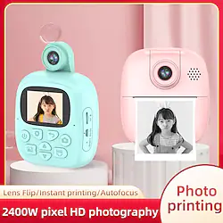 Children's Instant Print Camera With Thermal Printer Kids Digital Photo Camera Girl's Toy Child Camera Video Boy's Birthday Gift Lightinthebox