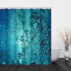 Bathroom Shower Curtains Hooks Casual Polyester Waterproof 70 Inch Lightinthebox