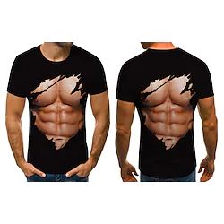 Inspired by Funny Jokes Man T-shirt Anime Cartoon Anime Classic Street Style T-shirt For Men's Women's Unisex Adults' 3D Print 100% Polyester Lightinthebox