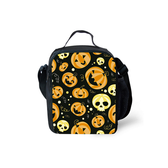 (Pattern 05) Halloween Lunch Bags Thermal Insulated School