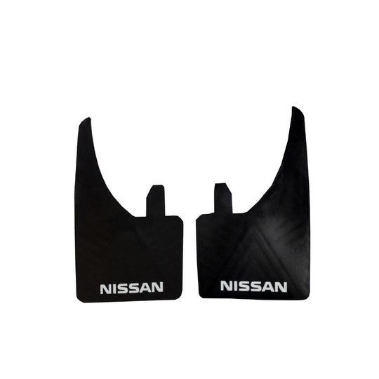 FULL SET OF 4 (FRONT & REAR) Ford Focus NISSAN Logo Car MudFlaps