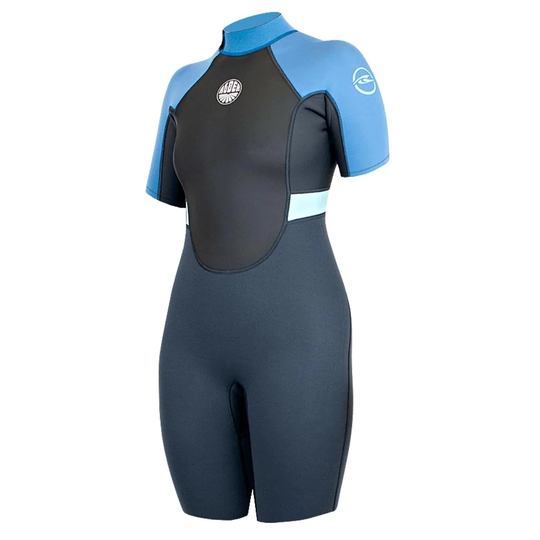 Alder Women's Impact 3/2mm Shortie Wetsuit 2022 - Graphite